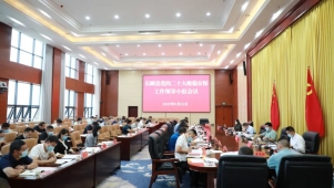 长顺县党的二十大维稳安保工作领导小组会议召开